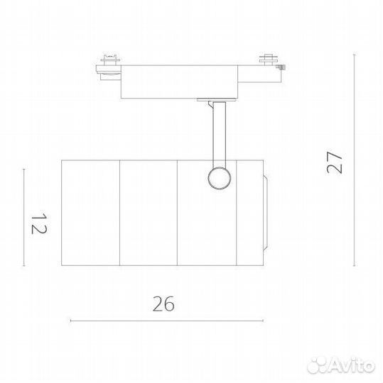 Спот Arte Lamp светодиодный