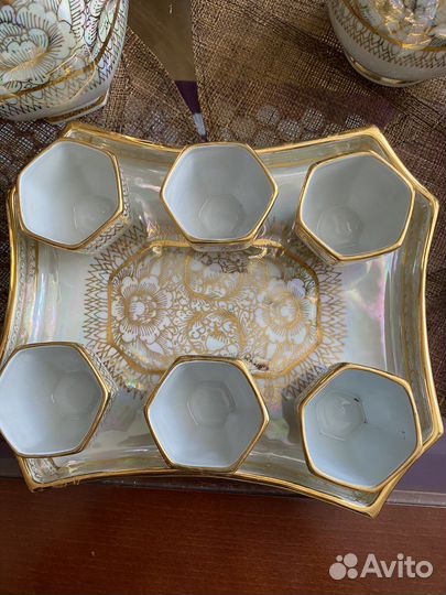 Сервиз чайный, вазы, подсвечники (Вьетнам)