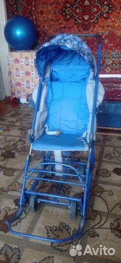 Коляска санки