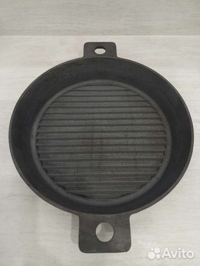 Чугунная сковорода гриль