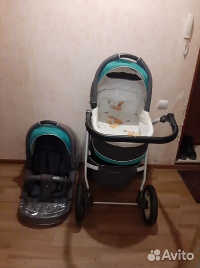 Коляска 2 в 1 бу