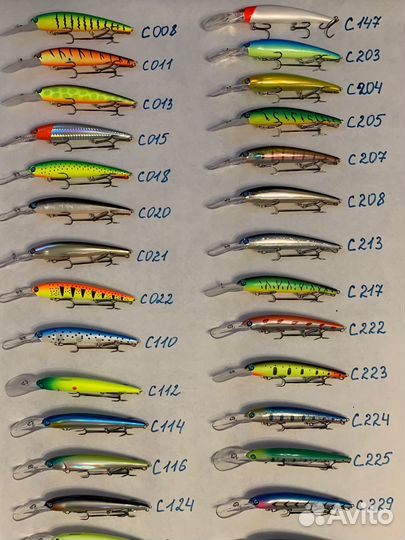 Воблер German GG Bandit 120мм 7-9м