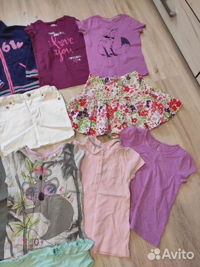 Вещи пакетом на девочку 122