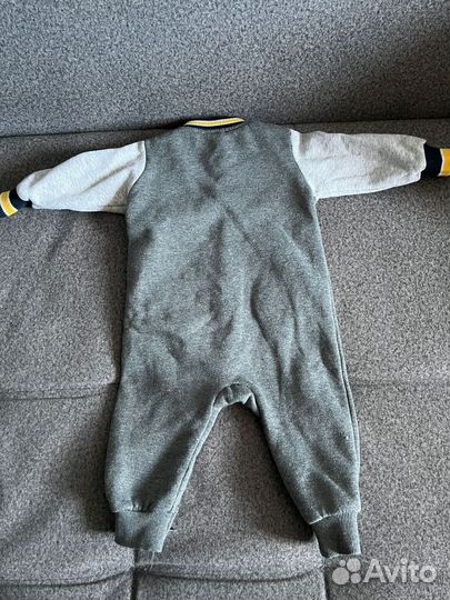 Трикотажный комбинезон для новорожденных