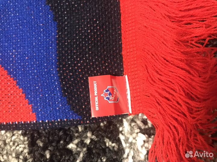 Шарф трикотажный цска