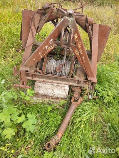 Лебедка для трелевки леса