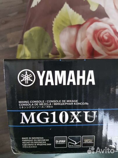 Микшерный пульт yamaha mg10xu