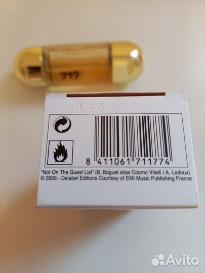 Carolina herrera 212 vip