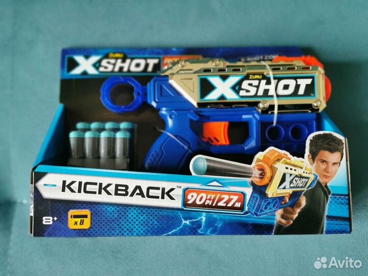 Nerf бластер с мягкими пулями