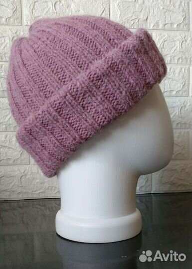 Шапка женская вязаная ручная работа