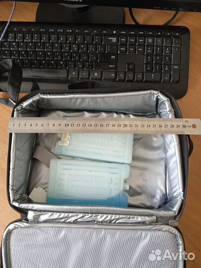 Сумка термос avent. Авент вместе с хол.элементами