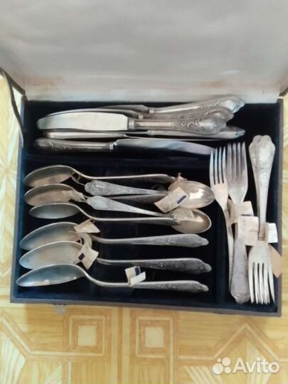 Столовое серебро СССР