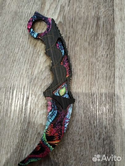 Деревянный нож керамбит