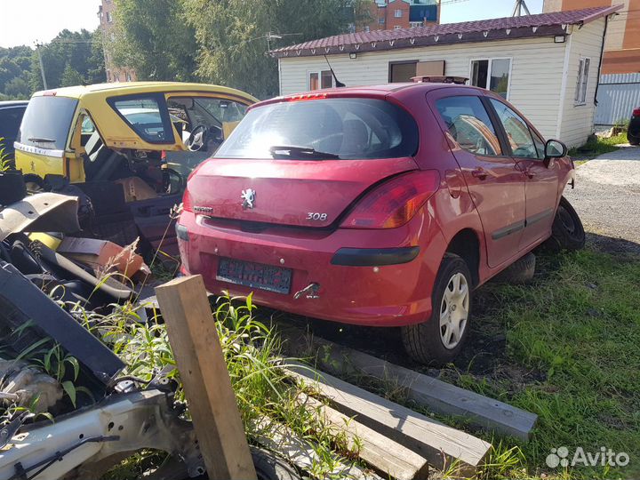 Пежо 308 АКПП 120лс на запчасти