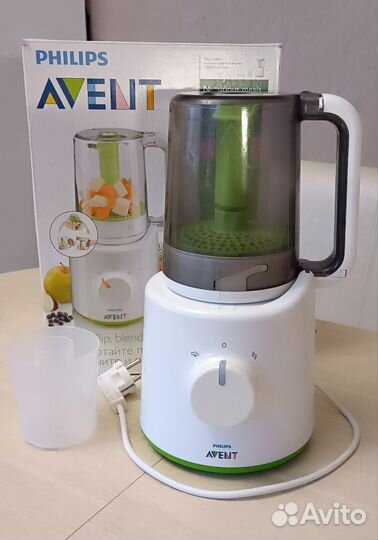 Пароварка-блендер philips avent 2 в 1