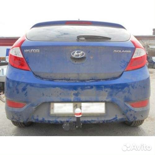 Фаркоп на Хендай Солярис, Киа Рио седан 2015-2017