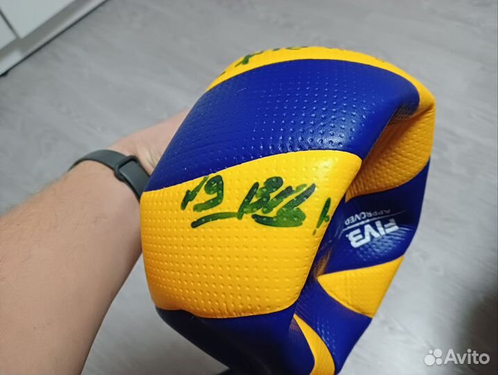 Мяч волейбольный mikasa mva200