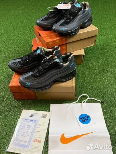 Кроссовки nike air max 95 corteiz