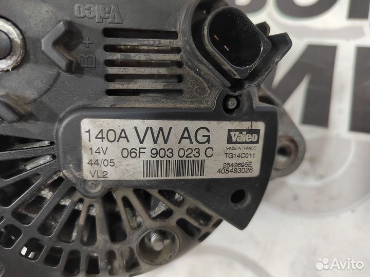 Генератор 140A Volkswagen Passat B6