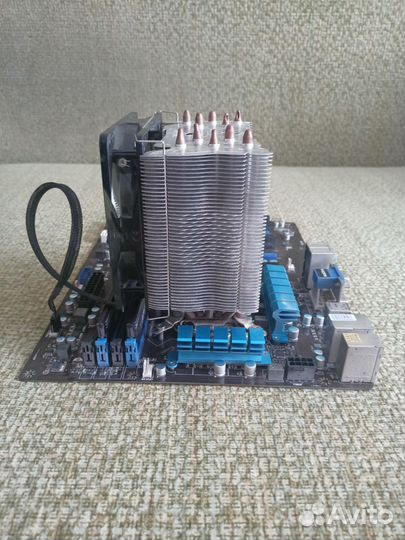 Материнская плата msi b75a-g43, комплект