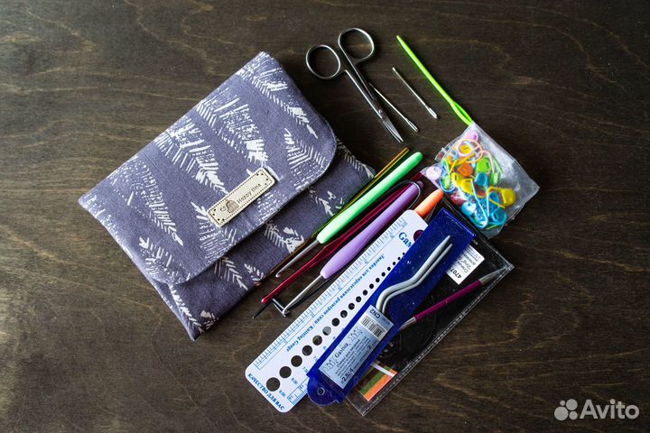 Органайзер - кошелёк для спиц и крючков
