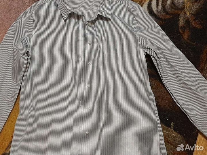 Рубашка школьная глория джинс размер s