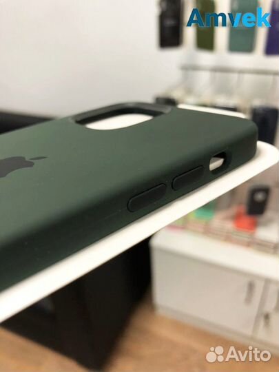 Чехол на iPhone 12 / 12 Pro (Lux копия) Зелёный