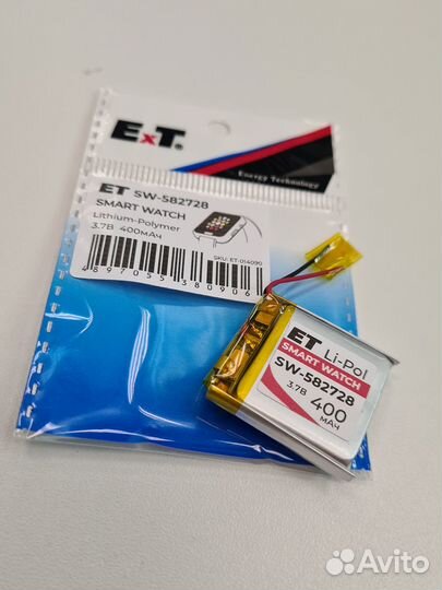 Аккумулятор ET SW-582728 для умных часов