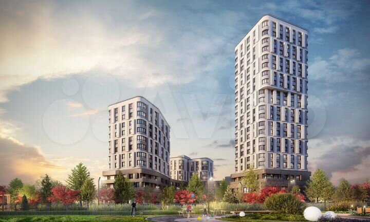 2-к. квартира, 69,8 м², 10/22 эт.