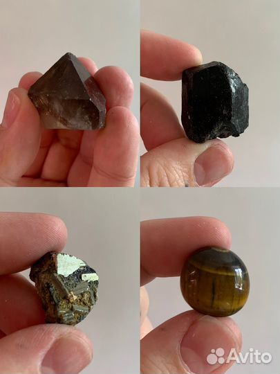 Минералы разные, самоцветы Урала