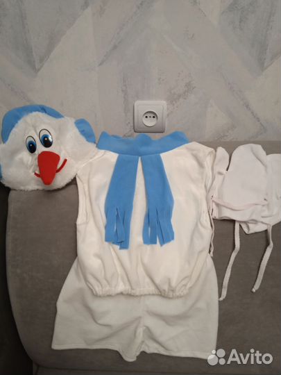 Костюм снеговика