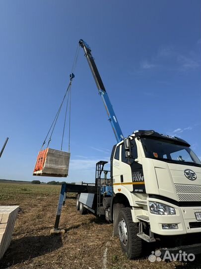 Аренда и услуги манипулятора, стрела 7 т, 21 м, борт 18 т, 6.5 м