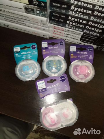 Пустышка соска philips avent ultra air soft