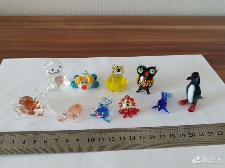 Коллекционные фигурки из стекла
