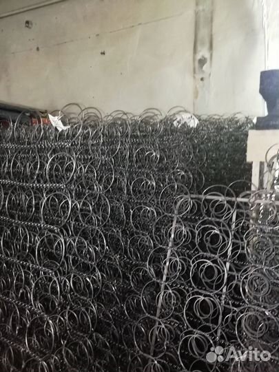 Пружинный блок для дивана 650х1820 с одной рамкой