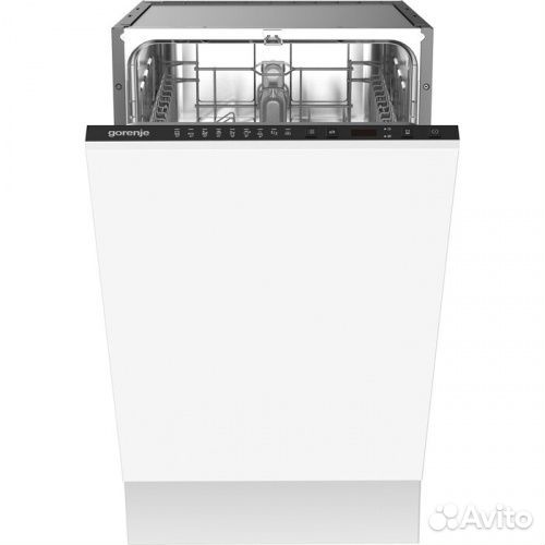 Посудомоечная машина Gorenje GV52041 узкая белый