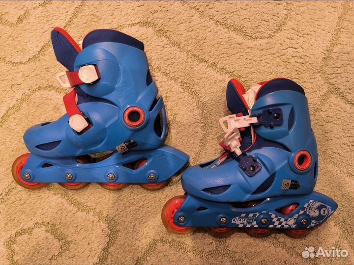 Роликовые коньки детские раздвижные
