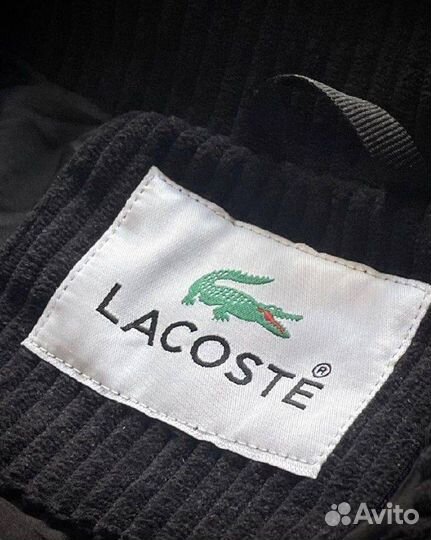 Куртка Lacoste вельветовая