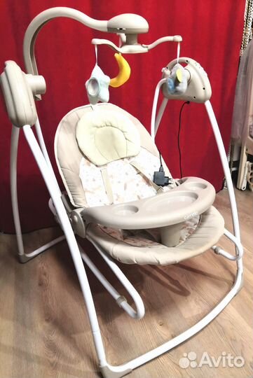 Детские электронные качели для новорожденных
