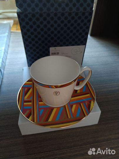 Чашка с блюдцем от Валентина Юдашкина
