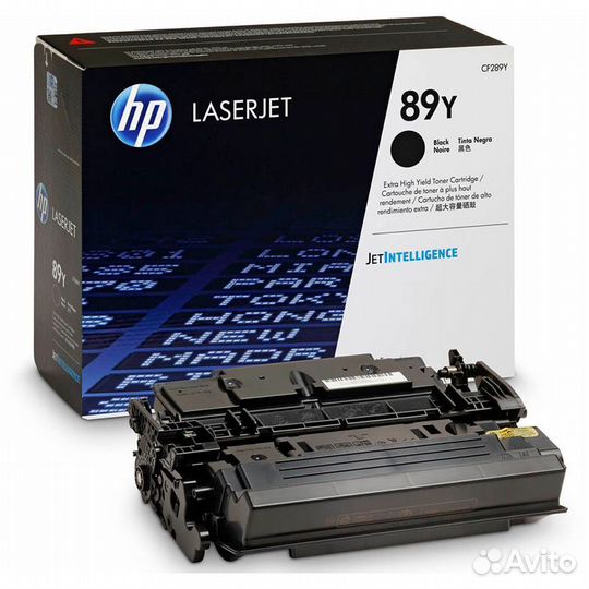 Тонер-картридж HP CF289Y Black к LJ Enterprise M50