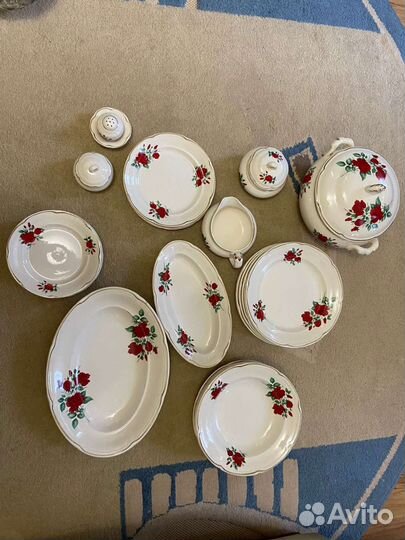 Столовый сервиз СССР зик
