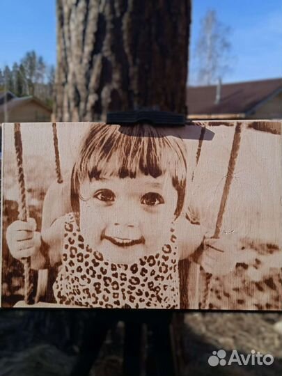 Выжигание портретов и картин по фото. Не лазер