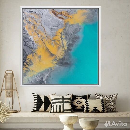 Картина маслом абстракция Детальная проработка