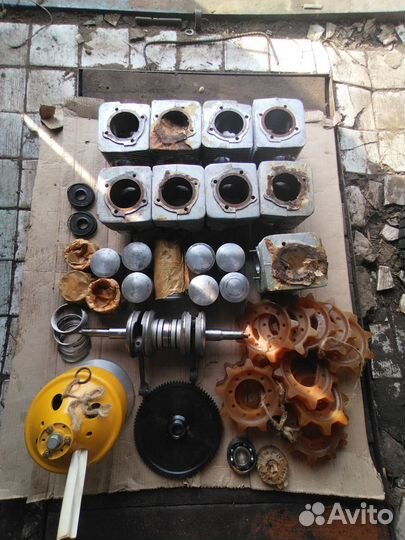 Запчасти на снегоход буран 640