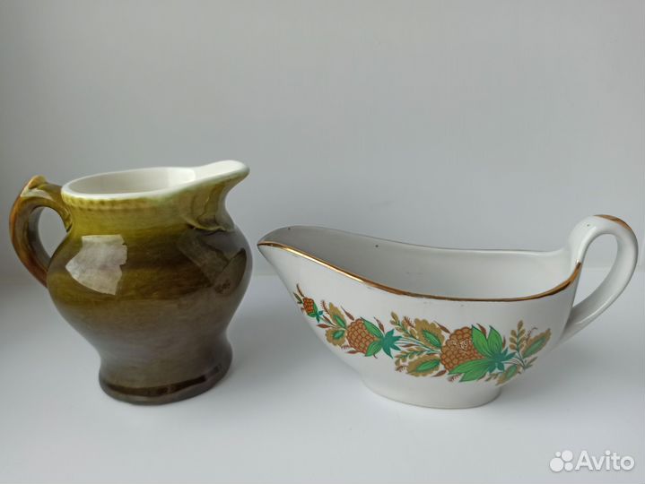 Молочник, сливочник, соусник.Барановка, Конаково