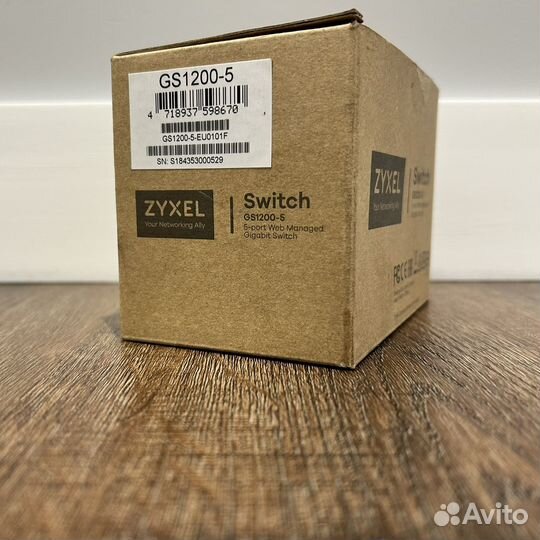 Коммутатор Zyxel GS1200-5