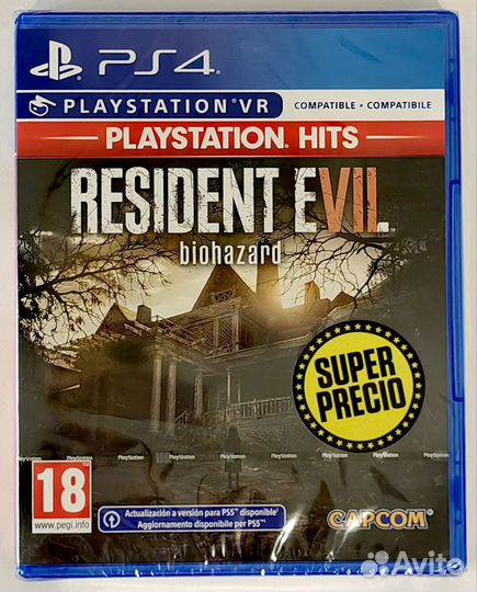 Resident Evil 7 (PS4, новый, рус суб)