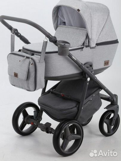 Коляска 3 в 1 Adamex Reggio Neonex