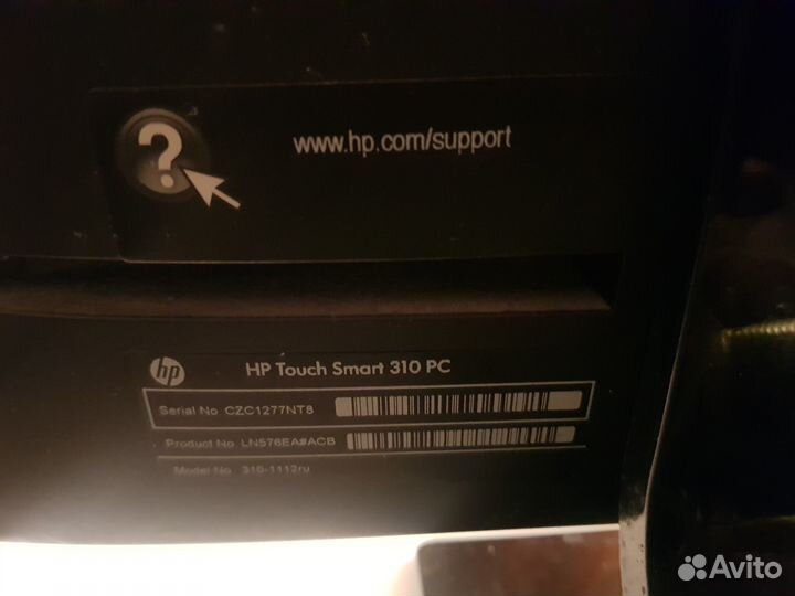 Моноблок hp Touch310PC
